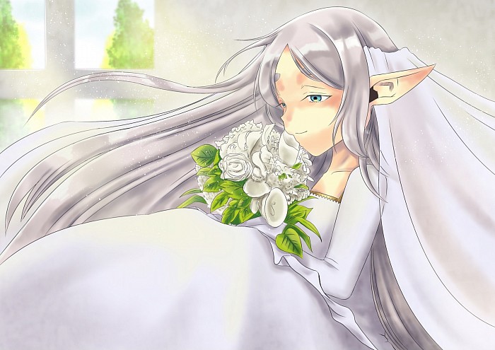 二次創作 葬送のフリーレン_花嫁
